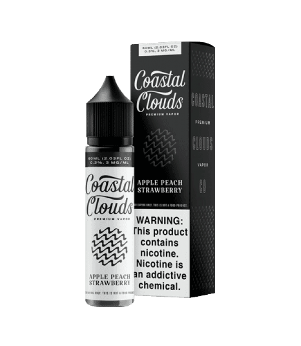 Coastal Clouds Apple Peach Strawberry 60ml