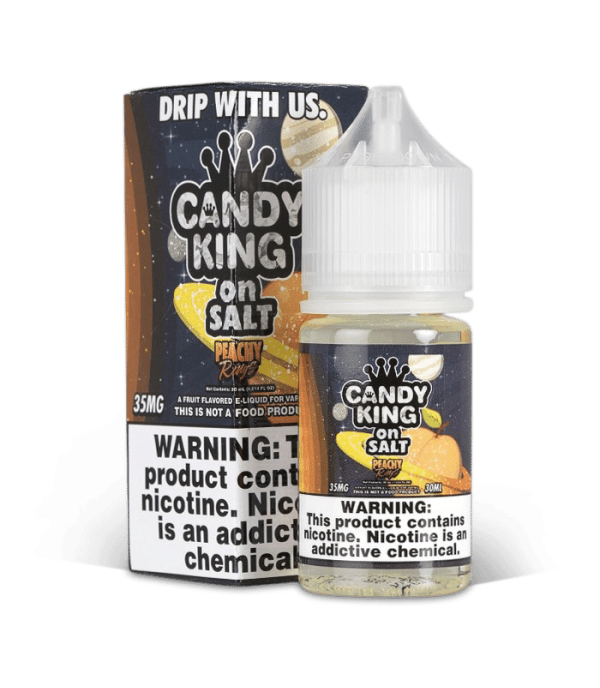 Candy King Peachy Rings Salt on 30ml