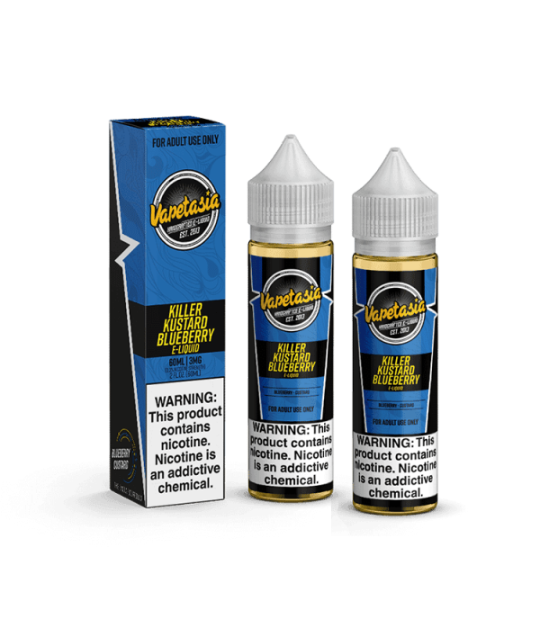 Vapetasia Killer Kustard Blueberry 60ml (x2)