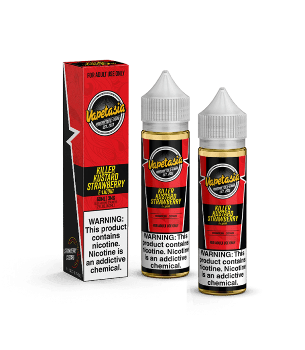 Vapetasia Killer Kustard Strawberry 60ml (x2)