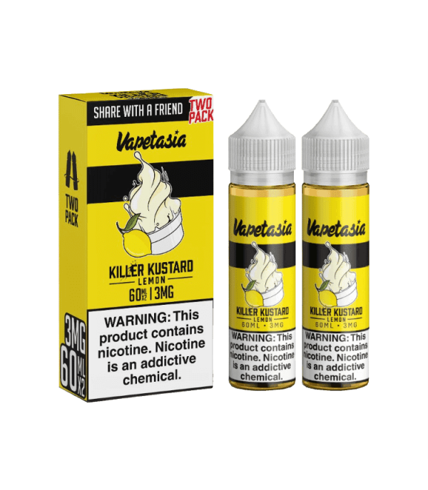 Vapetasia Killer Kustard Lemon 60ml (x2)