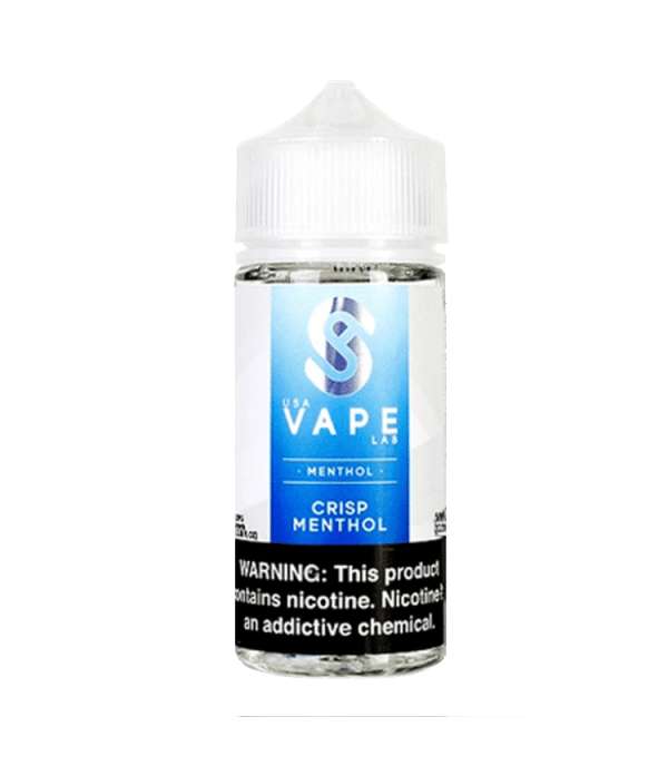 USA Vape Lab Crisp Menthol 100ml