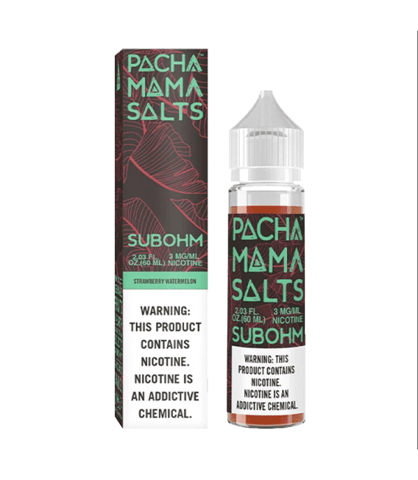 Pachamama Strawberry Watermelon Sub-ohm Salts 60ml