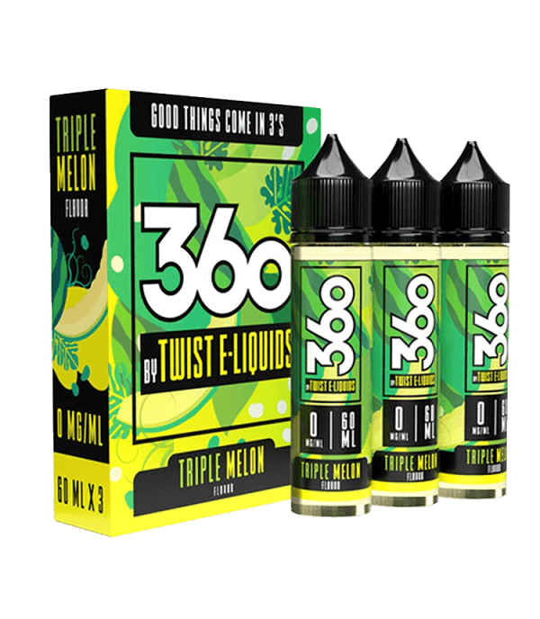 Twist Eliquids 360 Triple Melon 60ml (x3)