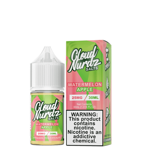 Cloud Nurdz Watermelon Apple Salts 30ml