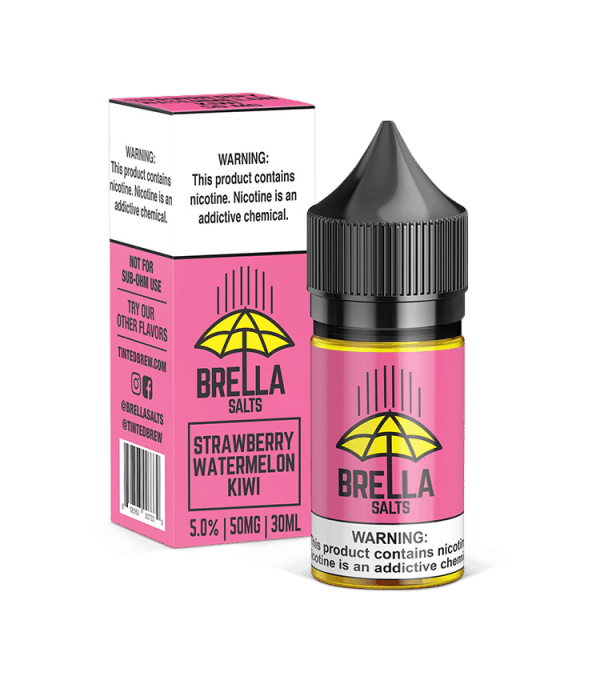 Tinted Brew Brella Salts Strawberry Watermelon Kiwi 30ml