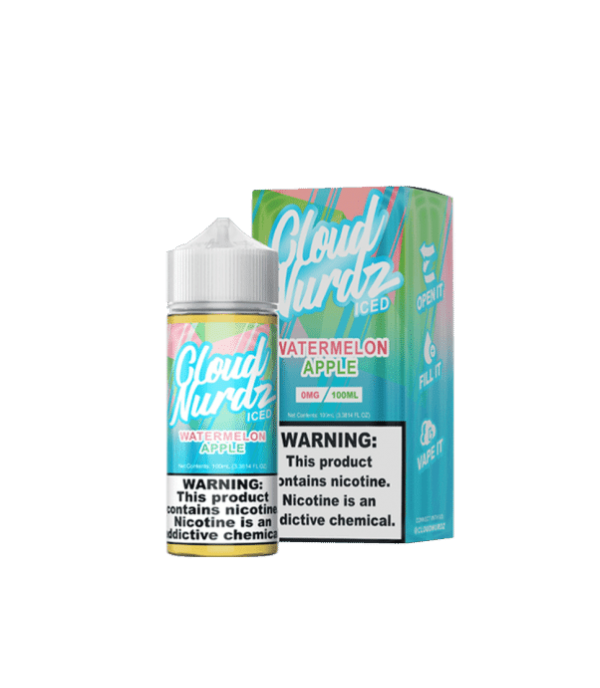 Cloud Nurdz Watermelon Apple Iced 100ml