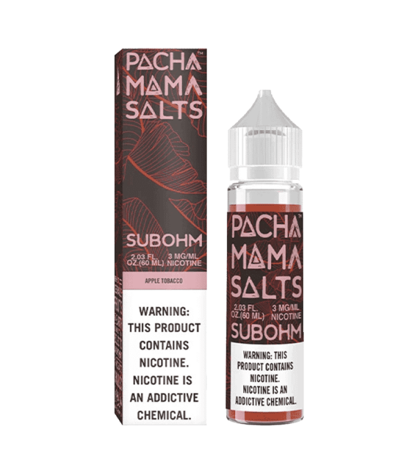 Pachamama Apple Tobacco Sub Ohm Salt 60ml