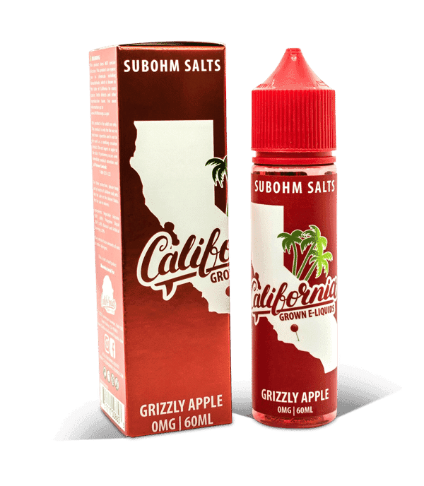 California Grown Grizzly Apple 60ml