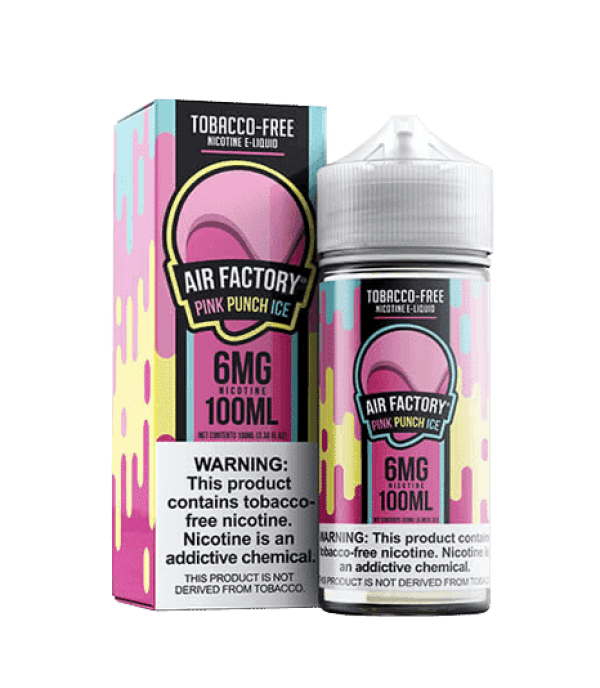 Air Factory Pink Punch Ice 100ml (Tobacco-free Nicotine)