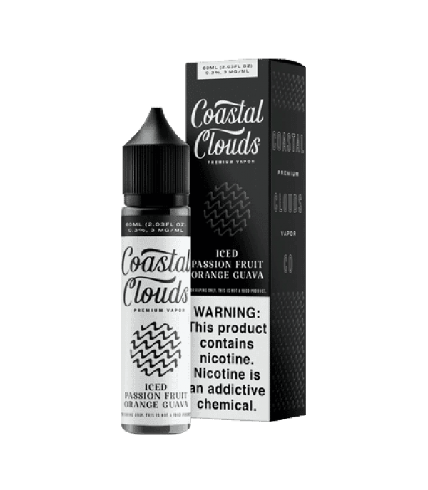 Coastal Clouds Iced Passion Fruit Orange Guava 60ml