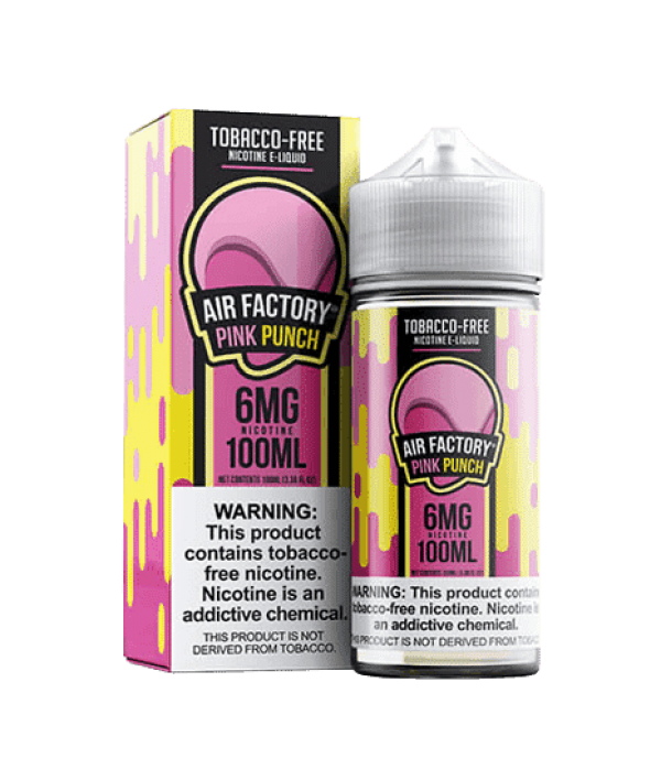 Air Factory Pink Punch 100ml (Tobacco-free Nicotine)