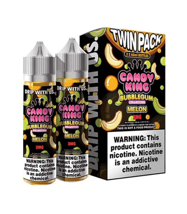 Candy King Bubblegum Collection - Melon (2x60ml)