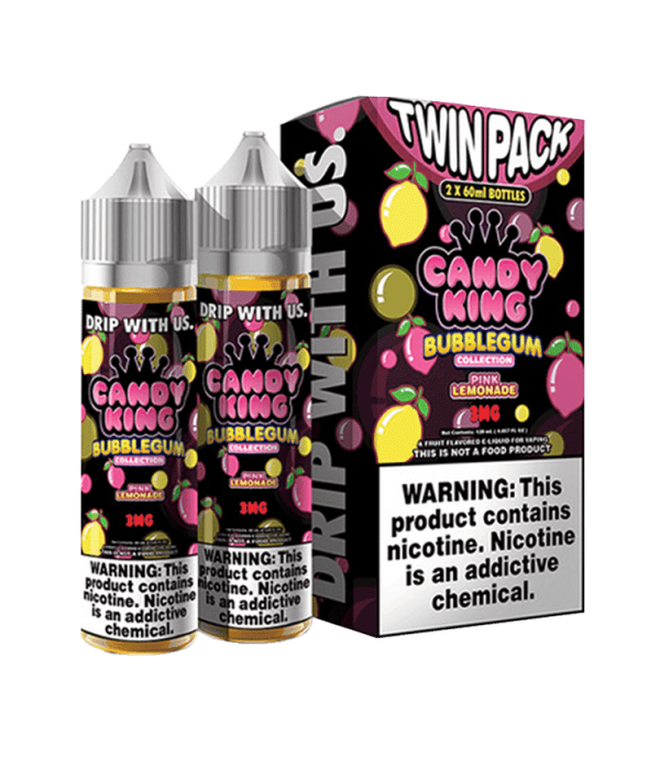 Candy King Bubblegum Collection - Pink Lemonade (2x60ml)