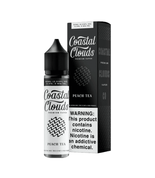 Coastal Clouds Peach Tea 60ml