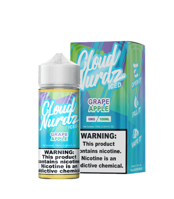 Cloud Nurdz Grape Apple Iced 100ml