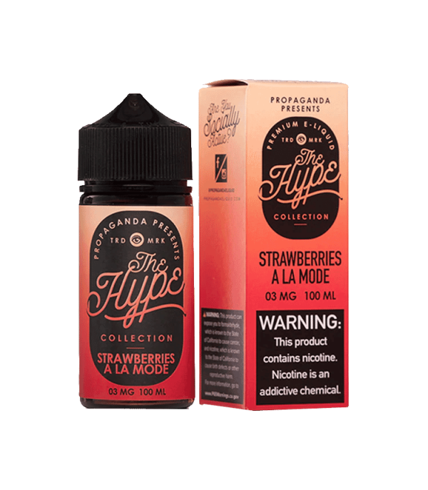 Propaganda The Hype Strawberry A La Mode 100ml