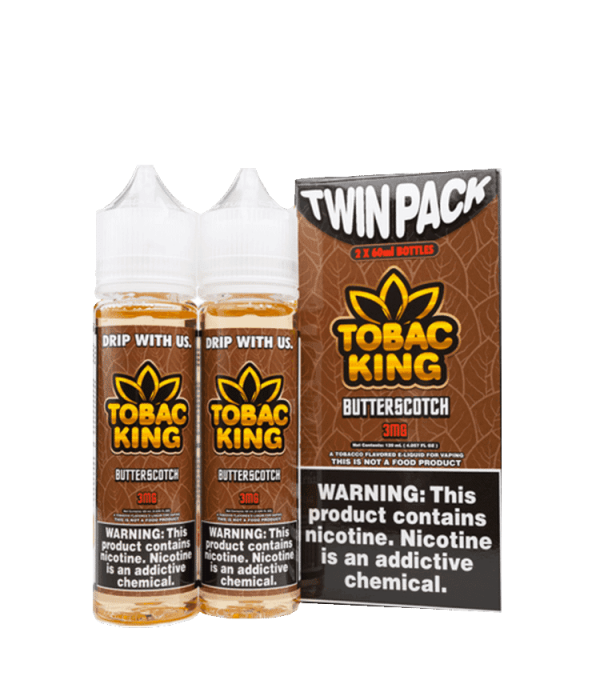 Tobac King Butterscotch (2 x 60ml)