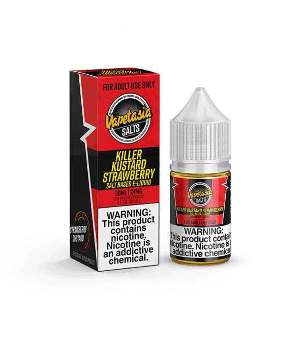 Vapetasia Killer Kustard Strawberry Salts 30ml