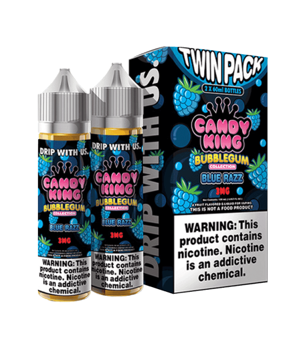 Candy King Bubblegum Collection - Blue Razz (2x60ml)