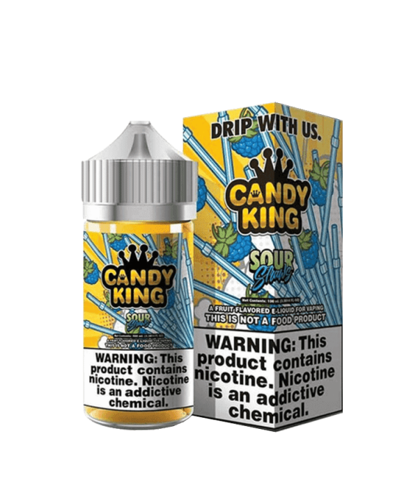 Candy King Sour Straws 100ml