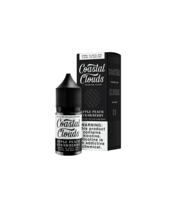 Coastal Clouds Apple Peach Strawberry Salts 30ml