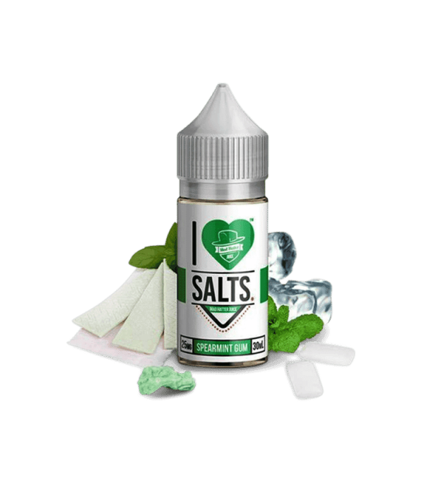Mad Hatter Juice I Love Salts Spearmint Gum