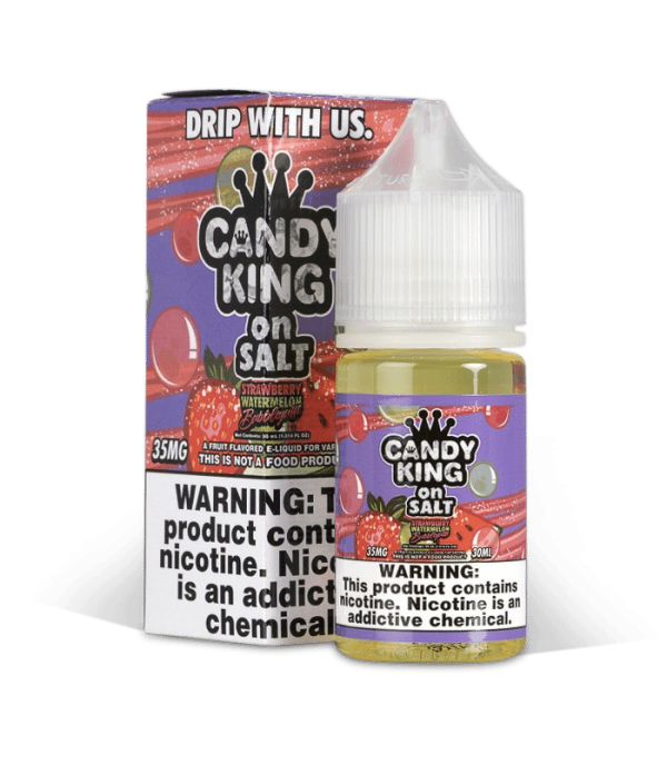 Candy King Strawberry Watermelon Bubblegum on Salt 30ml